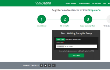 Upload Your Writing Sample